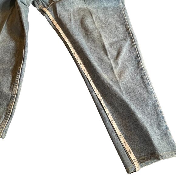 Vintage Levi's 551 Relaxed Fit Tapered Leg High-Waist SIZE 16 Med 100% Cotton - Picture 7 of 10